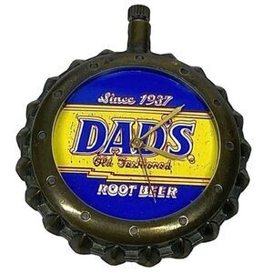 Pocket Watch By Dad's Root Beer Analog Old Fashioned Quartz It Works! Retro